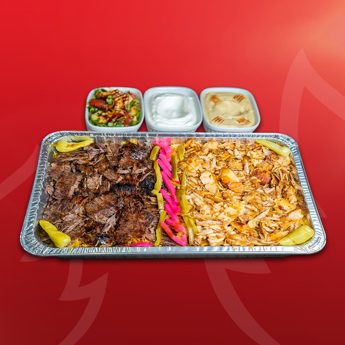 Chicken & Beef Tray