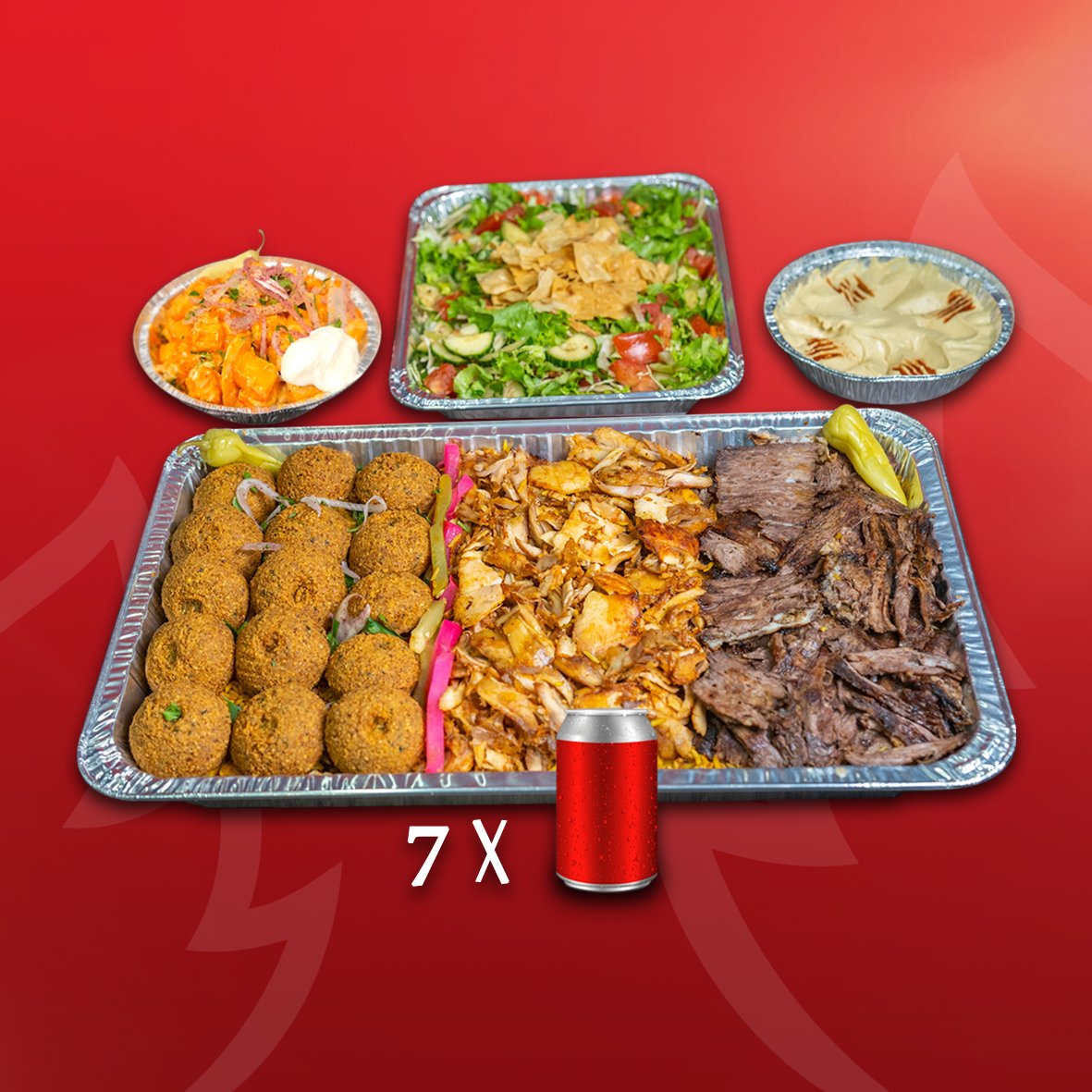 EVENT MENU #1: Good For (6-7 People )