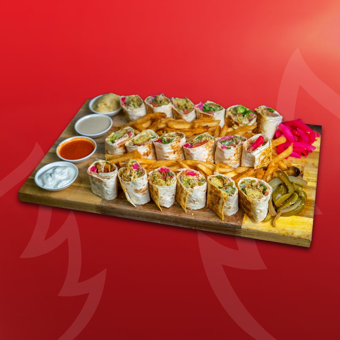 Falafel Arabic Platter